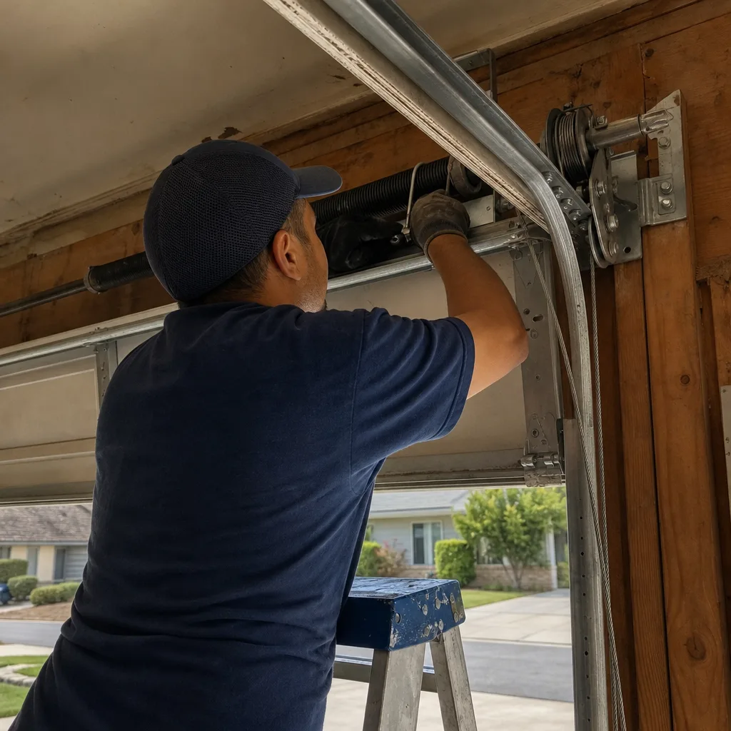 Garage Door Spring Repair in Alpine