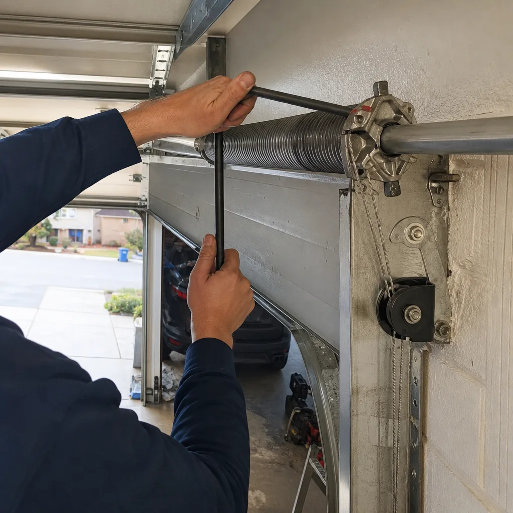 Garage Door Spring Repair in Carson